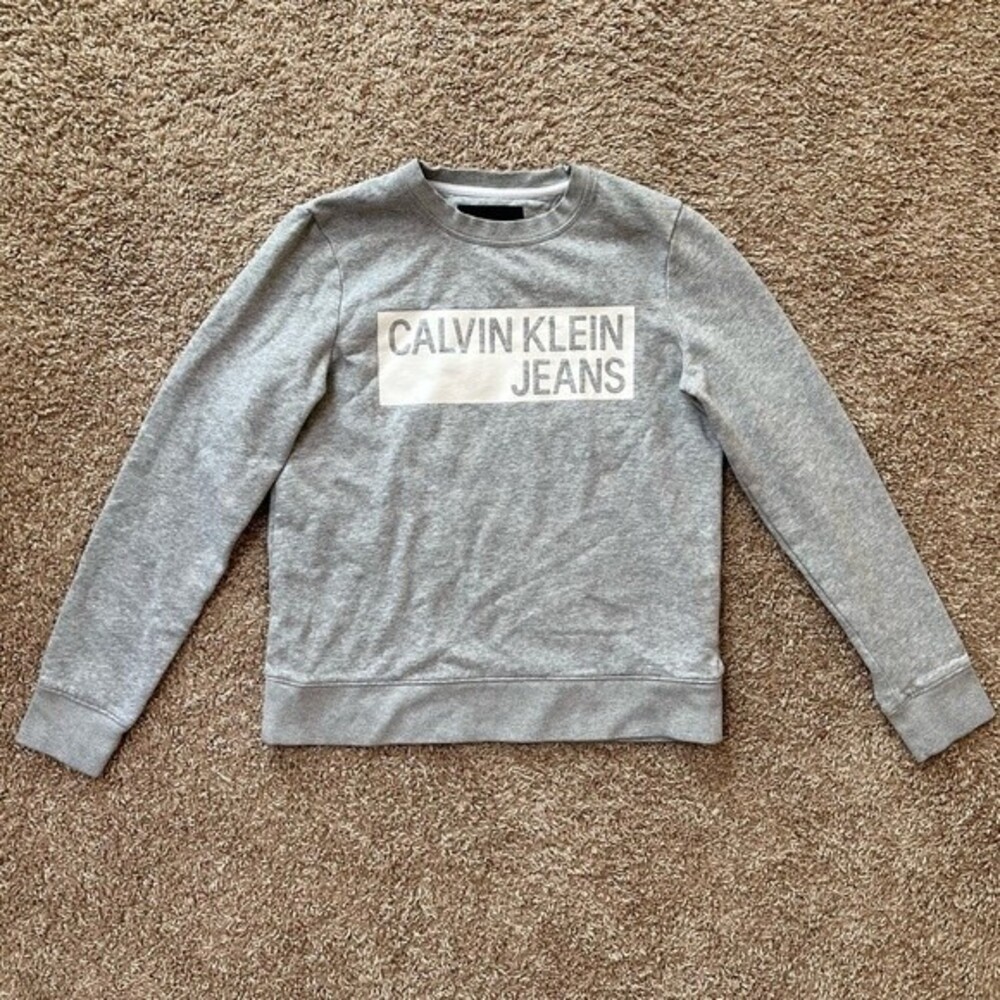 CK Jeans Graphic Crewneck Sweatshirt